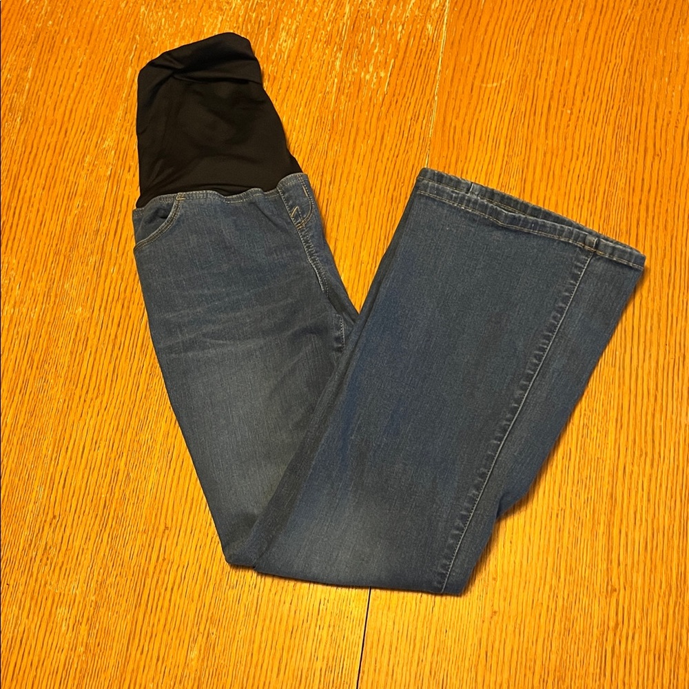 Isabel Maternity by Ingrid & Isabel Blue Flare Jeans